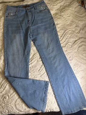 Judy Blue high rise stretch denim flare jeans